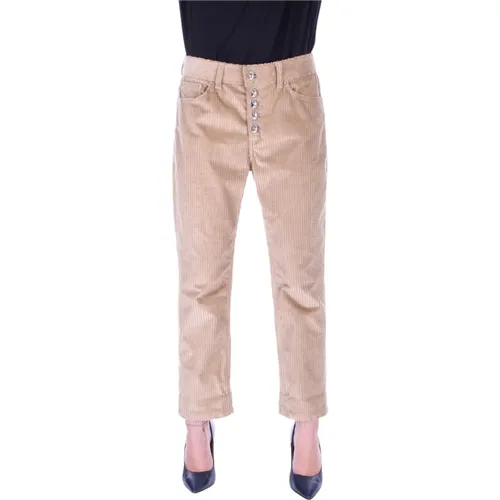 Trousers > Straight Trousers - - Dondup - Modalova