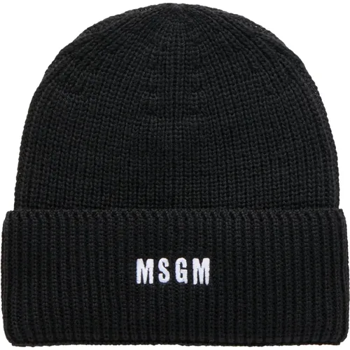 Accessories > Hats > Beanies - - Msgm - Modalova