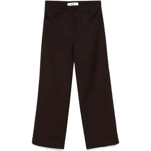 Trousers > Straight Trousers - - Séfr - Modalova