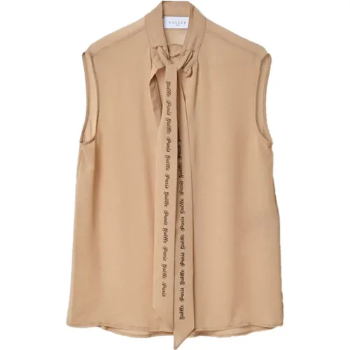 Tops > Sleeveless Tops - - Gaëlle Paris - Modalova