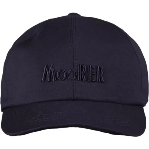 Accessories > Hats > Caps - - Moorer - Modalova