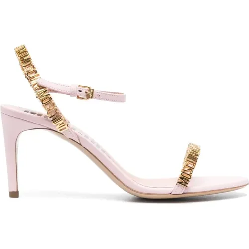 Shoes > Sandals > High Heel Sandals - - Moschino - Modalova