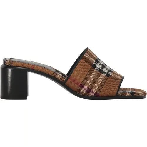 Shoes > Heels > Heeled Mules - - Burberry - Modalova