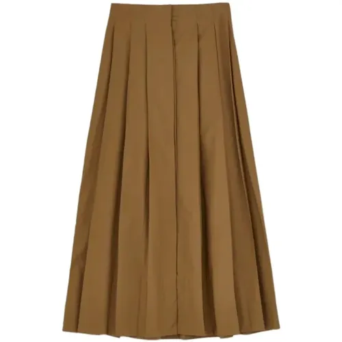 Skirts > Maxi Skirts - - Mark Kenly Domino Tan - Modalova