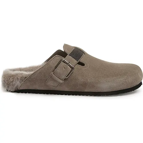 Shoes > Slippers - - BRUNELLO CUCINELLI - Modalova