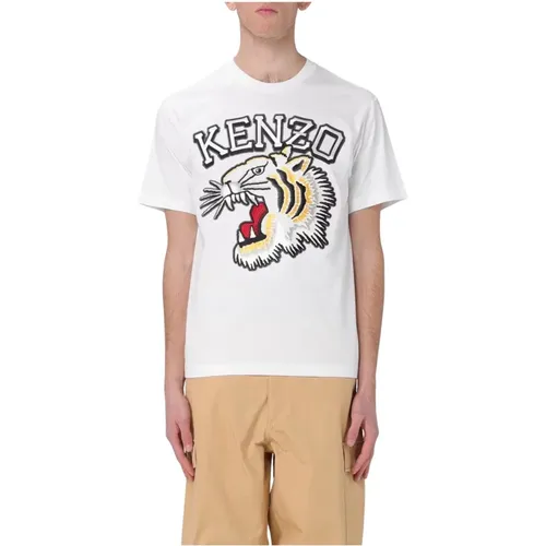 Kenzo - Tops > T-Shirts - Beige - Kenzo - Modalova