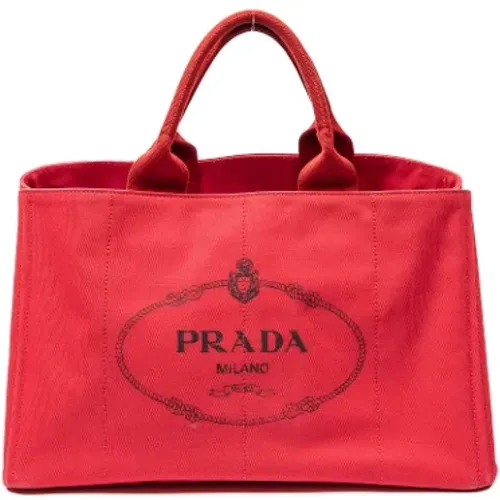 Pre-owned > Pre-owned Bags > Pre-owned Tote Bags - - Prada Vintage - Modalova