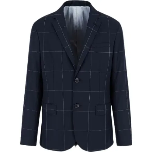 Suits > Formal Blazers - - Armani Exchange - Modalova