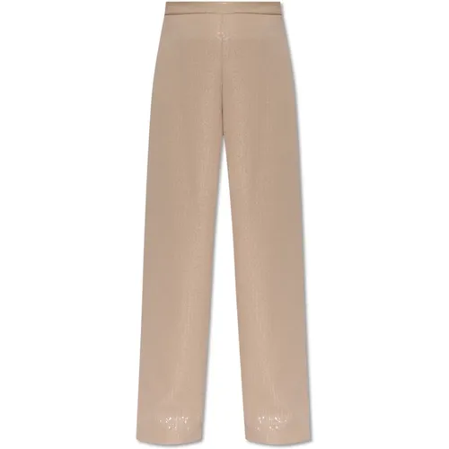 Trousers > Straight Trousers - - Max Mara - Modalova