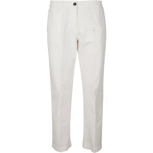 Trousers > Cropped Trousers - - Massimo Alba - Modalova