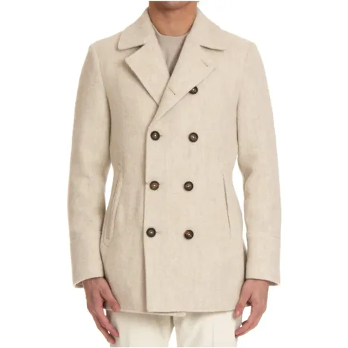 Coats > Double-Breasted Coats - - Eleventy - Modalova