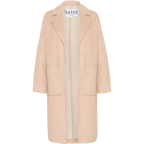 Coats > Single-Breasted Coats - - Saint Tropez - Modalova