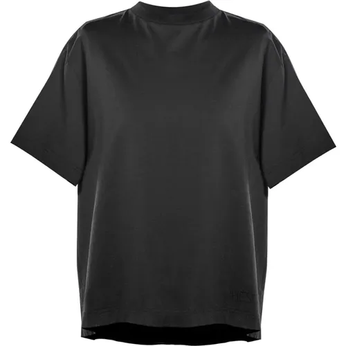 Hést - Tops > T-Shirts - Black - Hést - Modalova