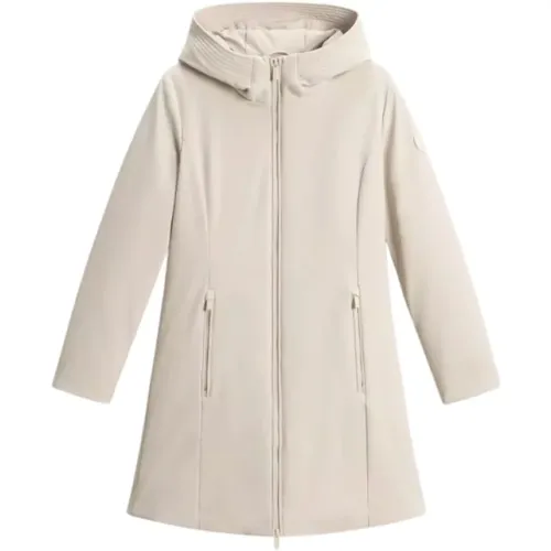 Woolrich - Coats > Parkas - Beige - Woolrich - Modalova