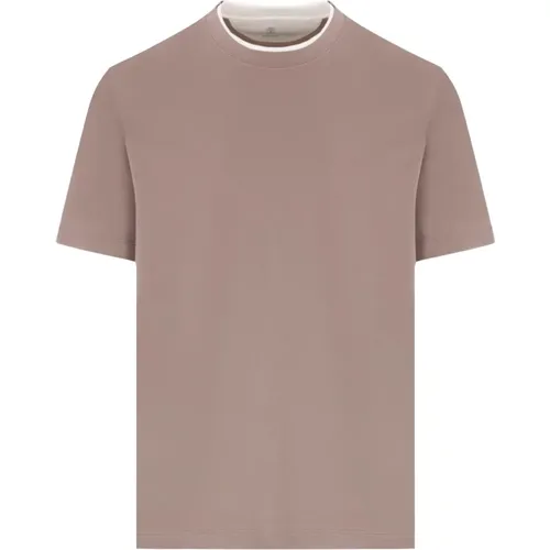 Tops > T-Shirts - - BRUNELLO CUCINELLI - Modalova