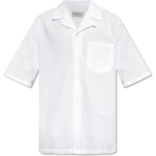 Shirts > Short Sleeve Shirts - - Officine Générale - Modalova