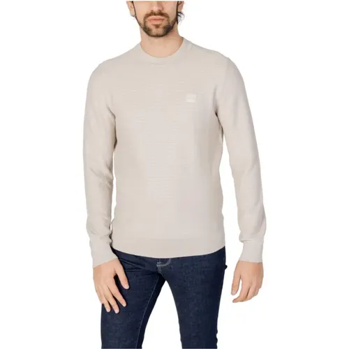 Knitwear > Round-neck Knitwear - - Hugo Boss - Modalova