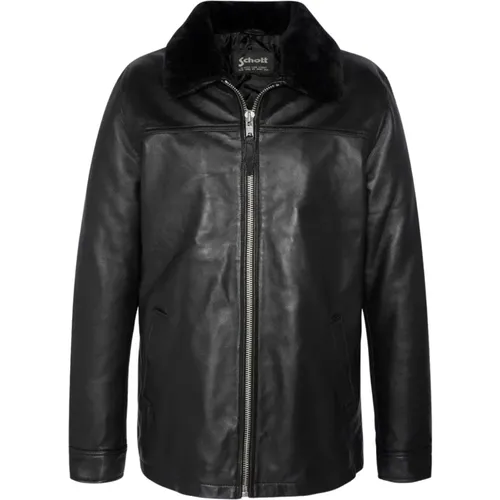 Jackets > Leather Jackets - - Schott NYC - Modalova