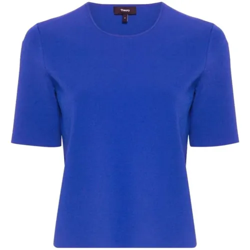 Theory - Tops > T-Shirts - Blue - Theory - Modalova