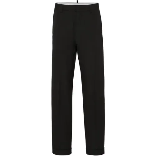 Trousers > Straight Trousers - - Dsquared2 - Modalova