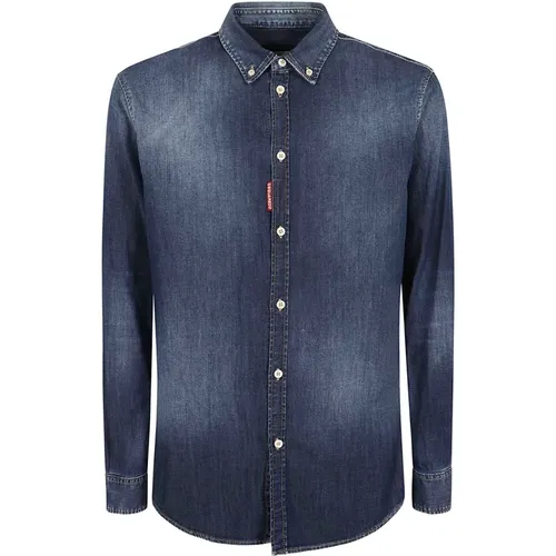 Shirts > Denim Shirts - - Dsquared2 - Modalova