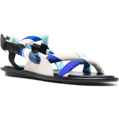 Shoes > Sandals > Flat Sandals - - EMILIO PUCCI - Modalova