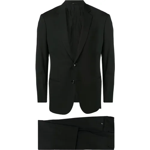 Suits > Suit Sets > Single Breasted Suits - - Giorgio Armani - Modalova
