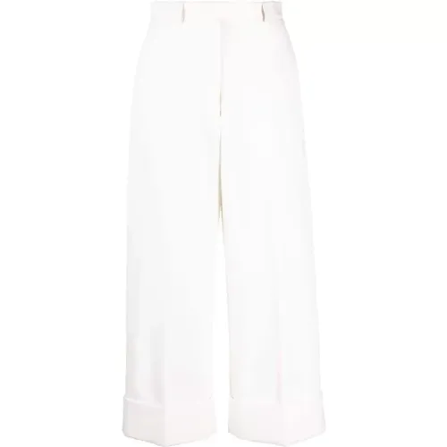 Trousers > Wide Trousers - - Thom Browne - Modalova