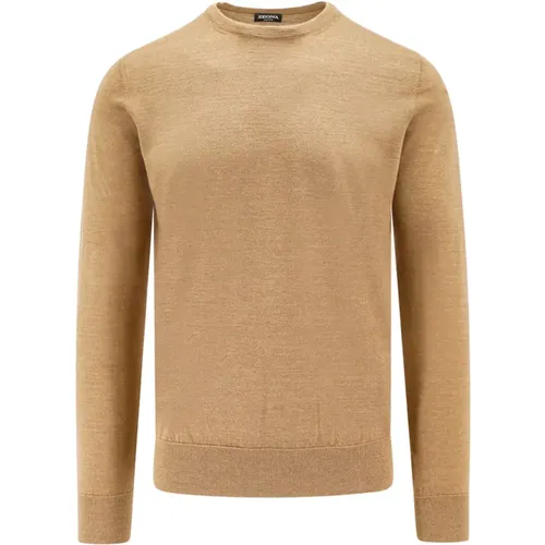 Knitwear > Round-neck Knitwear - - Ermenegildo Zegna - Modalova