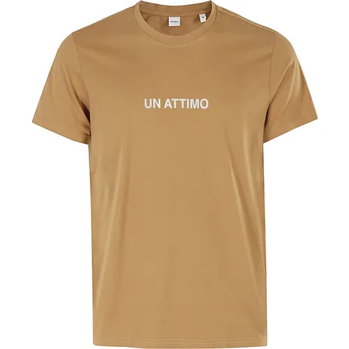 Aspesi - Tops > T-Shirts - Brown - Aspesi - Modalova