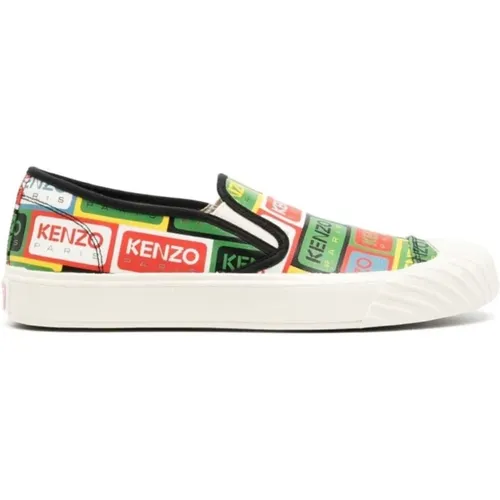 Kenzo - Shoes > Sneakers - Green - Kenzo - Modalova