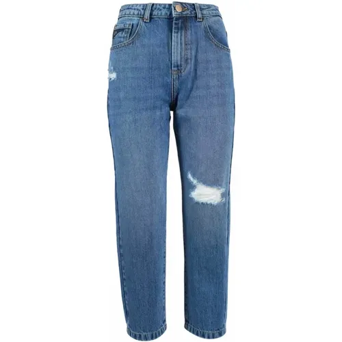 Jeans > Cropped Jeans - - YES ZEE - Modalova