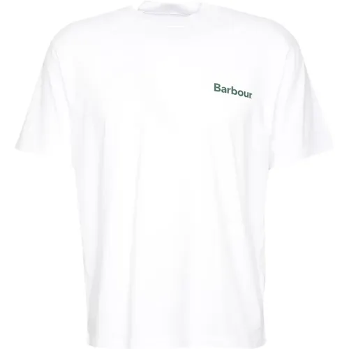 Barbour - Tops > T-Shirts - White - Barbour - Modalova