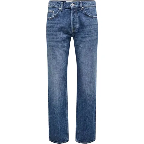 Jeans > Straight Jeans - - Only & Sons - Modalova