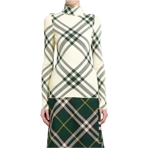 Knitwear > Round-neck Knitwear - - Burberry - Modalova