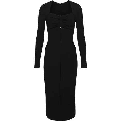 Dresses > Day Dresses > Midi Dresses - - Karl Lagerfeld - Modalova