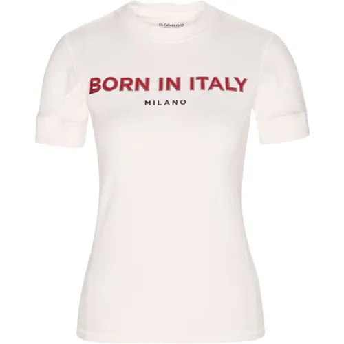 Borgo - Tops > T-Shirts - White - Borgo - Modalova