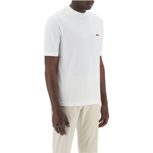 Tops > T-Shirts - - Ermenegildo Zegna - Modalova