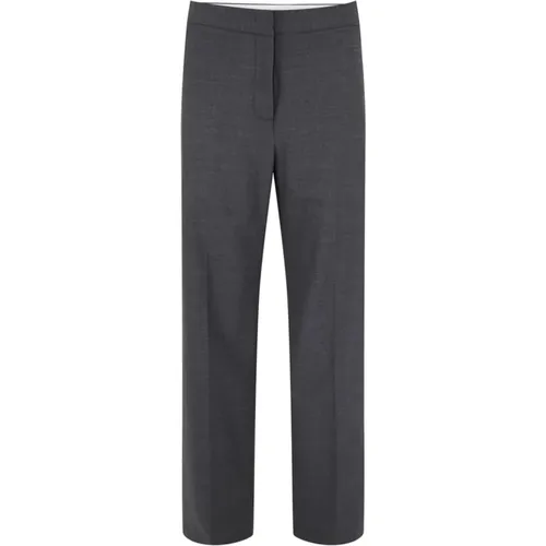 Trousers > Straight Trousers - - Fabiana Filippi - Modalova