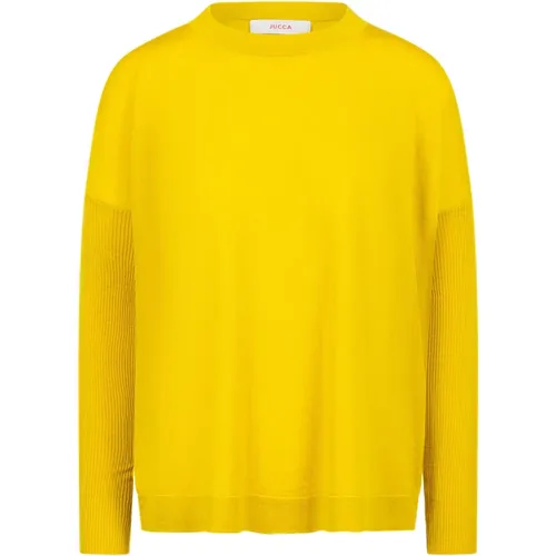 Knitwear > Round-neck Knitwear - - Jucca - Modalova