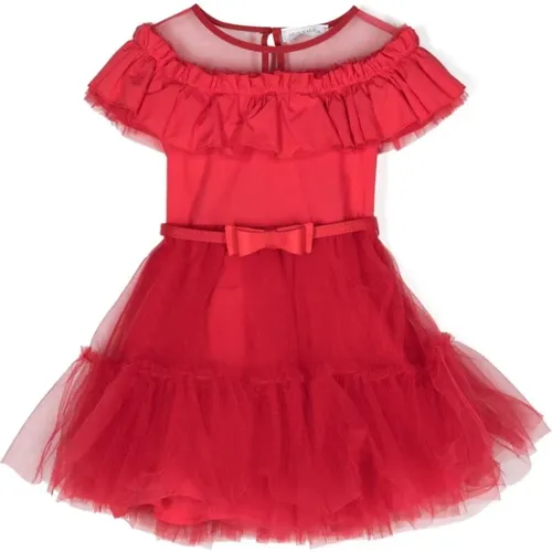 Monnalisa - Kids > Dresses - Red - Monnalisa - Modalova