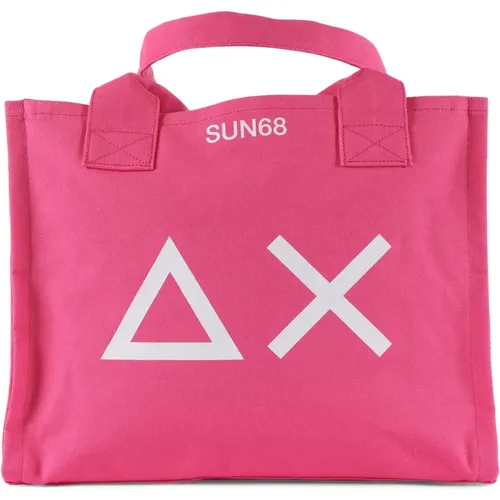 Sun68 - Bags > Tote Bags - Pink - Sun68 - Modalova