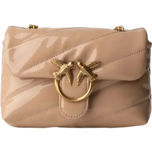 Pinko - Bags > Handbags - Beige - pinko - Modalova