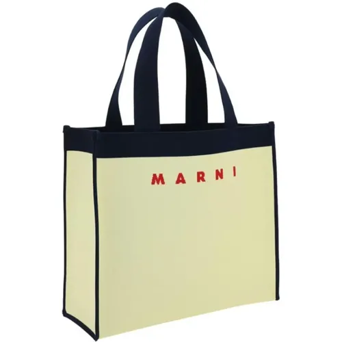 Marni - Bags > Tote Bags - Yellow - Marni - Modalova