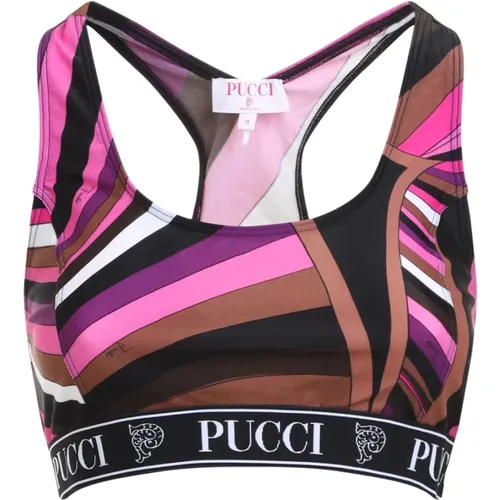 Tops > Sleeveless Tops - - EMILIO PUCCI - Modalova