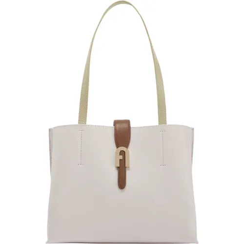 Furla - Bags > Tote Bags - White - Furla - Modalova