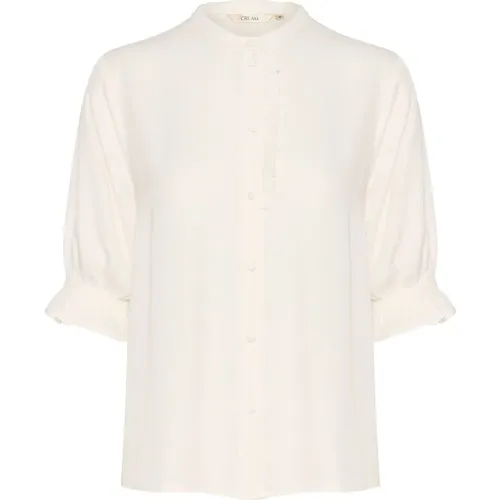 Blouses & Shirts > Shirts - - Cream - Modalova