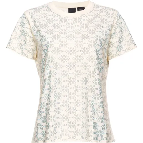 Pinko - Tops > T-Shirts - Beige - pinko - Modalova