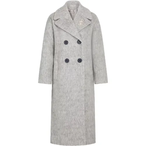 Coats > Double-Breasted Coats - - RUE de Femme - Modalova