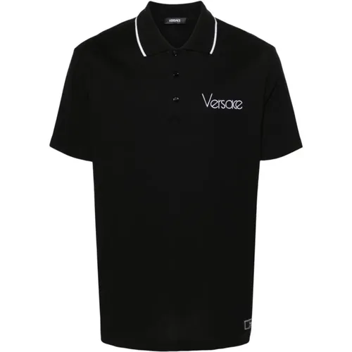 Tops > Polo Shirts - - Versace - Modalova